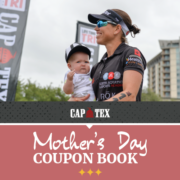 Free Mother's Day Coupon Book from CapTex Tri