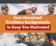 man swim bike and run for motivational triathlon backgrounds to keep you motivated.
